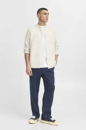 !Solid Pantalone misto lino Alann