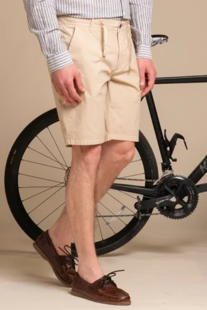 IMPURE Paul Bermuda Chino in Popeline